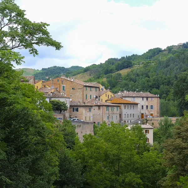 Bebodda hus i Urbania — Stockfoto