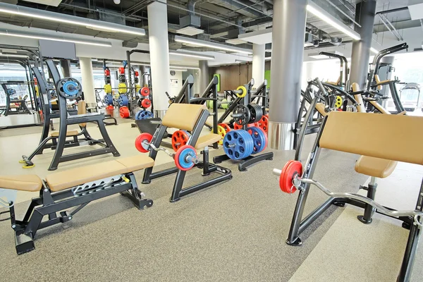 Interior de um clube desportivo — Fotografia de Stock