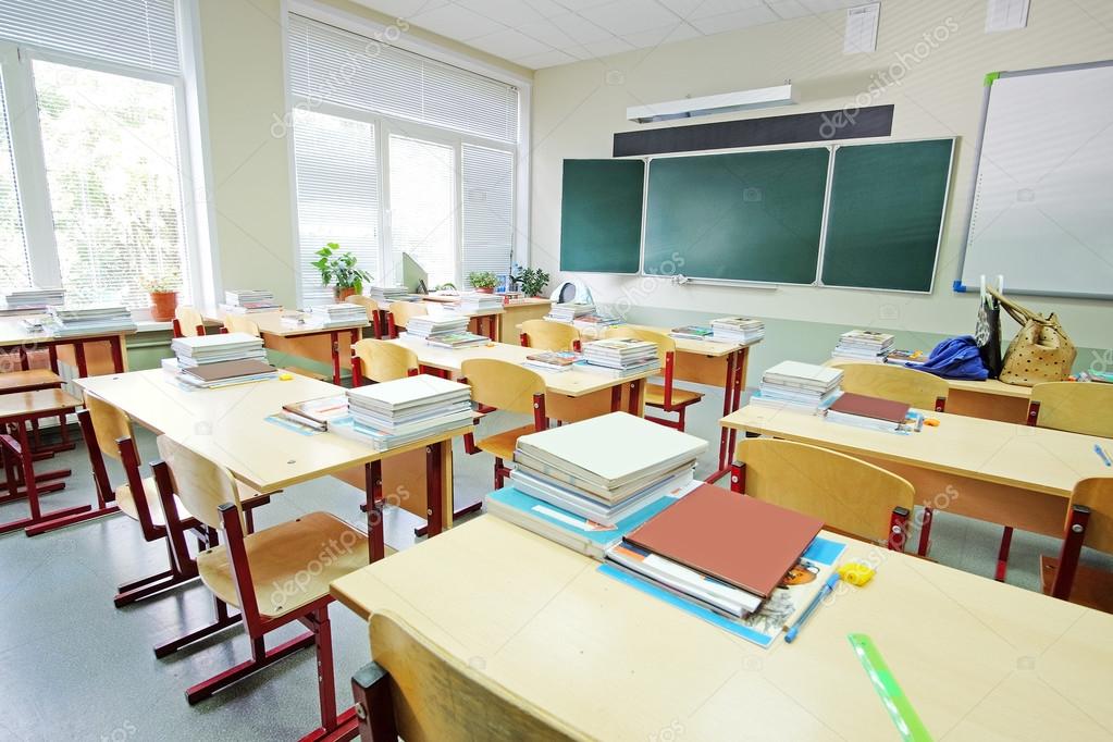 empty school class