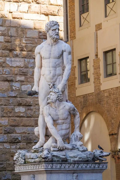 Статуя Геркулеса и Хурмы во Флоренции — стоковое фото