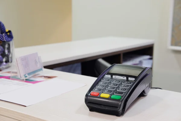 Plastic card reader — Stock Photo, Image