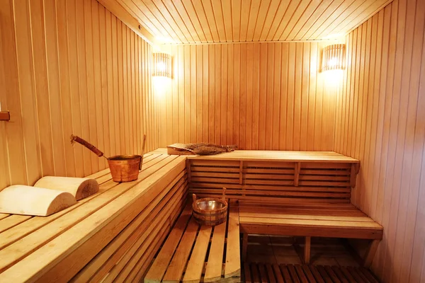 Steam room in Russian bath — Stock Image Steam room in Russian bath Royalty Free Stock Photos