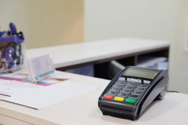 Plastic card reader — Stock Photo, Image