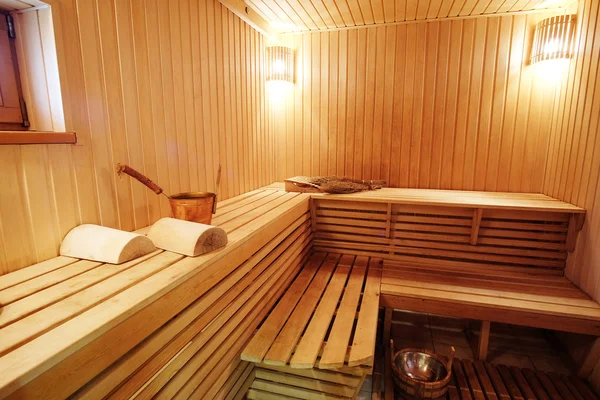 Steam room in Russian bath — Stock Image Steam room in Russian bath Royalty Free Stock Images