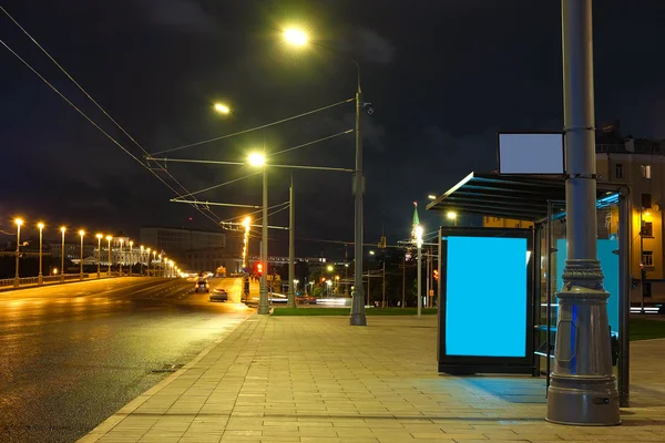 En busstation — Stockfoto