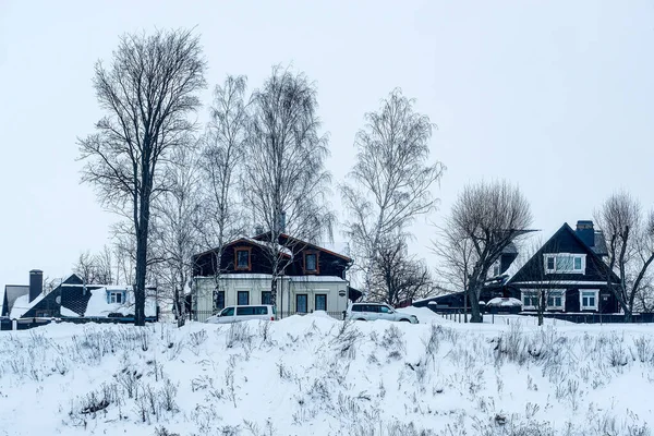 スズダル ロシア 2021年2月22日 旧ロシアの町スズダルのイメージと冬の風景 — ストック写真