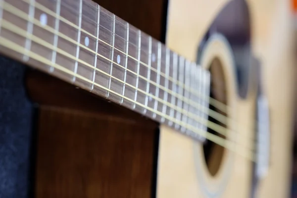 Guitarra acústica — Fotografia de Stock