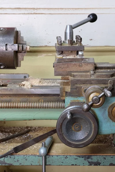 Torno para trabajar la madera — Foto de Stock