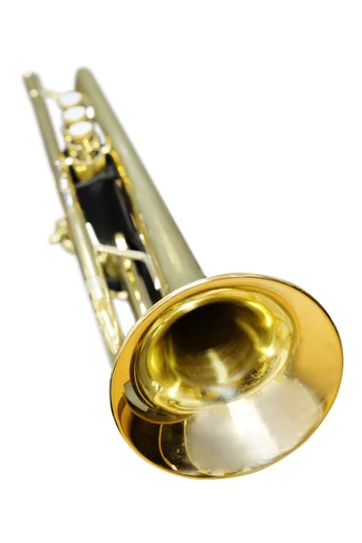 Trumpet isolated — Stock Photo, Image