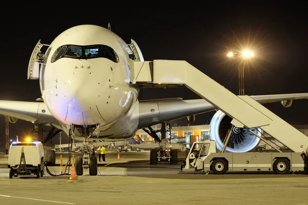 Passagierflugzeug — Stockfoto