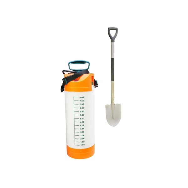 Sprayer and shovel — Stock Photo, Image