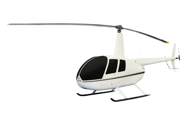 Helicóptero isolado — Fotografia de Stock