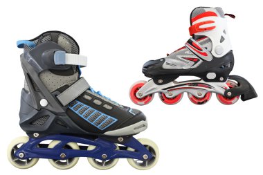 Roller skates clipart