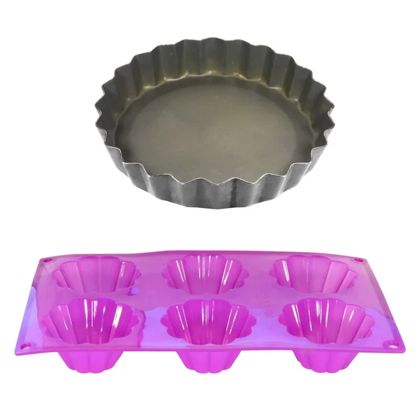 Silicone baking pan — Stock Photo, Image