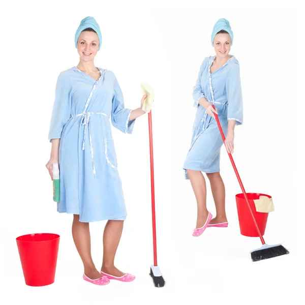 Cleaner woman — Stock Photo, Image