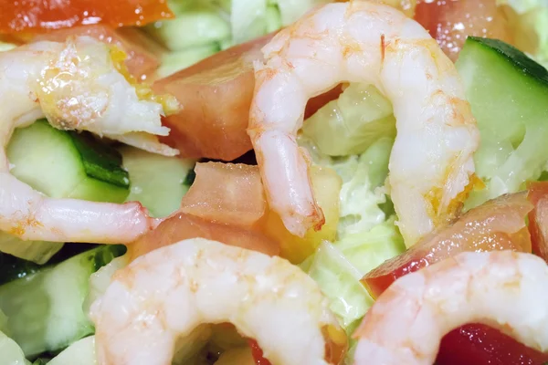 Salade de crevettes — Photo