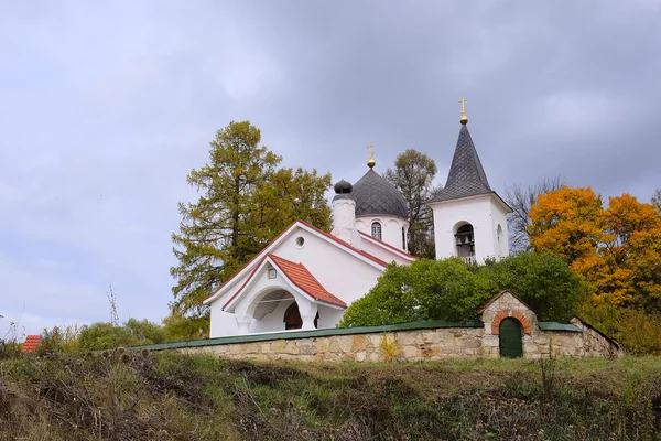 Kościół w polenovo w pobliżu Moskwy — Zdjęcie stockowe