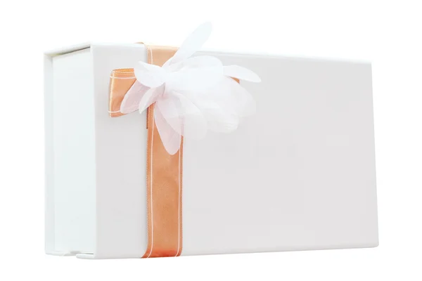 Gift box with  ribbon — Stock Photo, Image