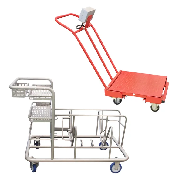 Baggage trolley — Stock Photo, Image