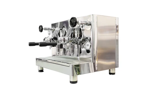 Kaffeemaschine auf weiß — Stockfoto