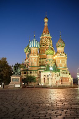 St. Basil Cathedral in Moscow clipart