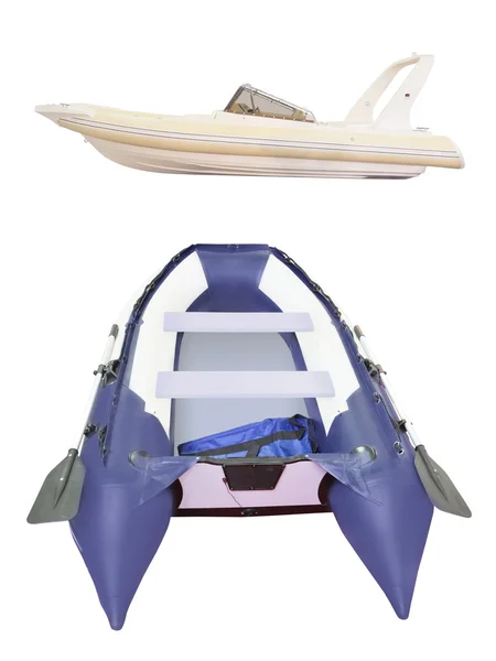 Inflatable boats — Stock Photo, Image