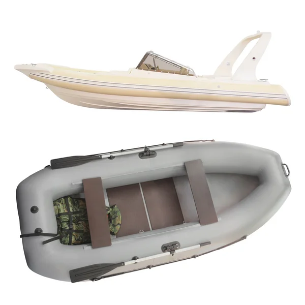 Inflatable boats — Stock Photo, Image