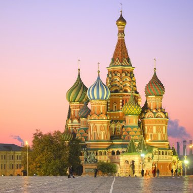 St. Moskova 'daki Basil Katedrali