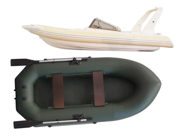 Inflatable boats — Stock Photo, Image