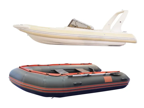 Inflatable boats — Stock Photo, Image