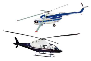 Helikopterler.