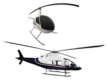 Helikopterler.