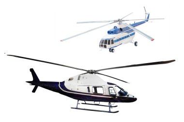 Helikopterler.