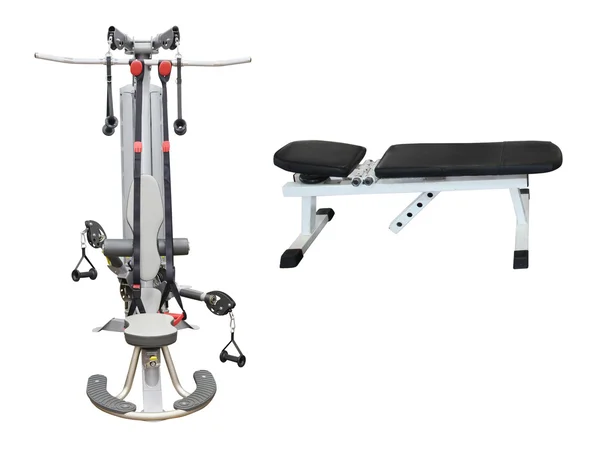 Gym apparatuses — Stock Photo, Image