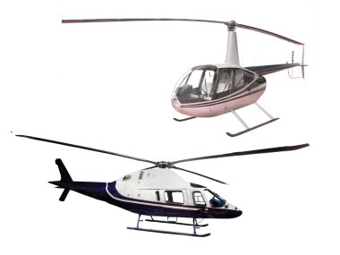 Helikopterler.