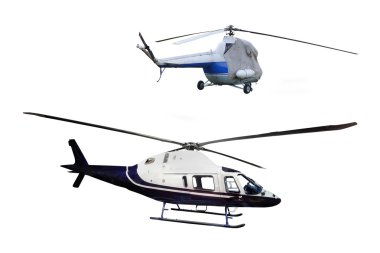 Helikopterler.