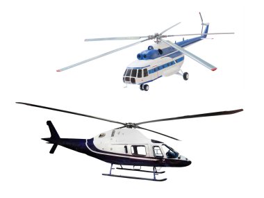 Helikopterler.