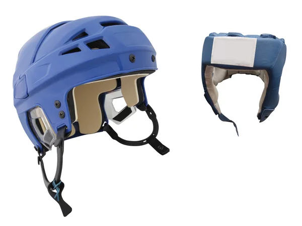 Hockey helmets — Stock Photo, Image