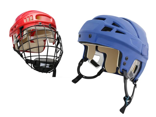 Cascos de hockey — Foto de Stock