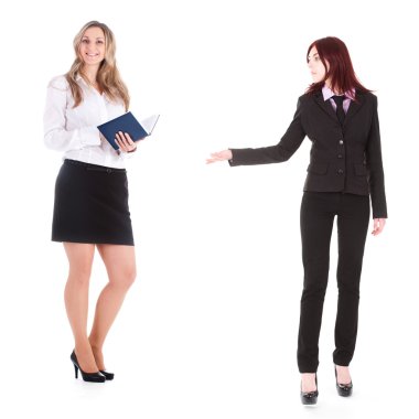 Not Defteri ile genç Sekreteri