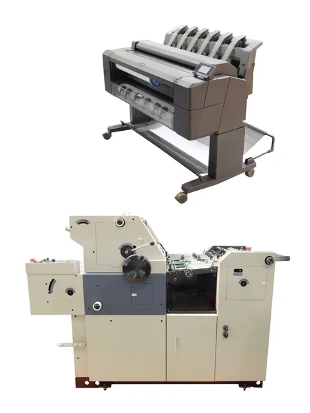 Máquinas de impresión — Foto de Stock