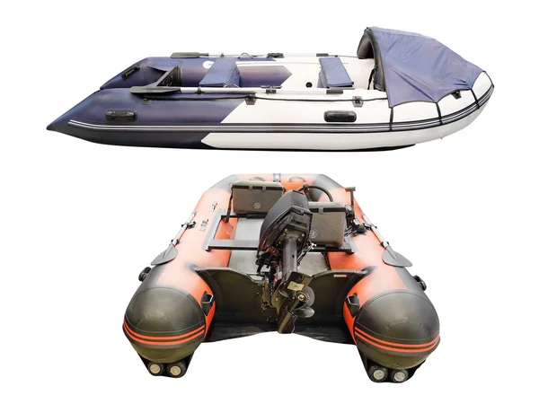 Inflatable boats — Stock Photo, Image