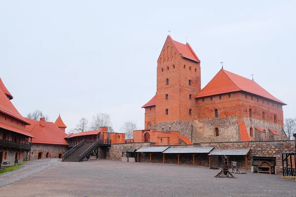 Trakai castle노년은 유리 홀더 — Stock Fotó