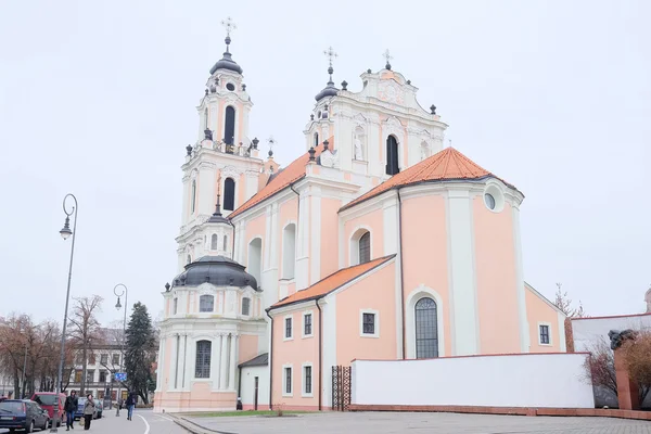 Kościół w Wilnie — Zdjęcie stockowe