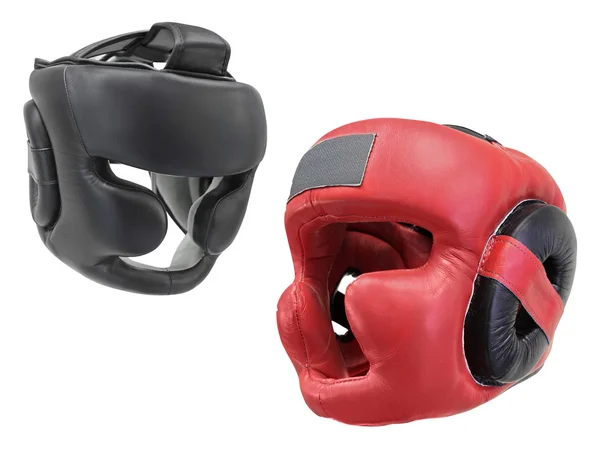 Боксерские шлемы — стоковое фото