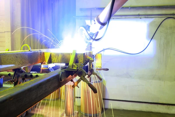 Welding slave — Stock Photo, Image