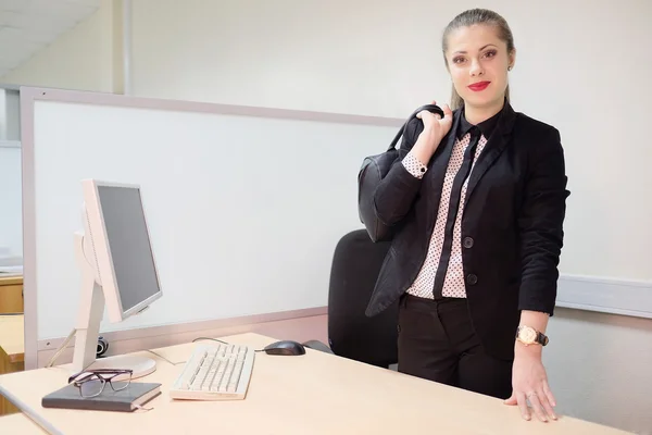 Jovencita secretaria — Foto de Stock