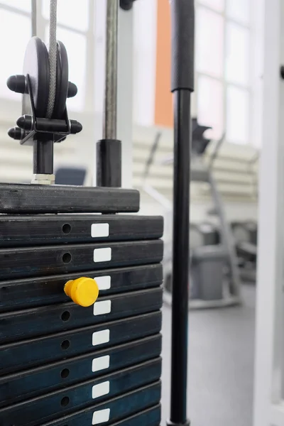 Gimnasio con equipo — Foto de Stock