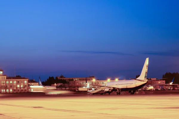 Passagierflugzeug — Stockfoto