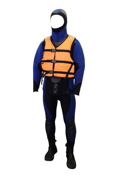 Mannequin in diving suit — Stock Photo, Image